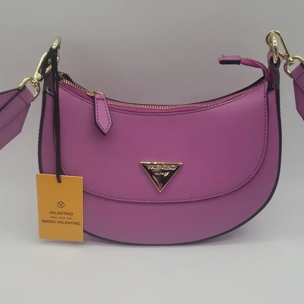 Valentino By Mario Valentino Genuine Leather Crossbody Made In Italy NWT